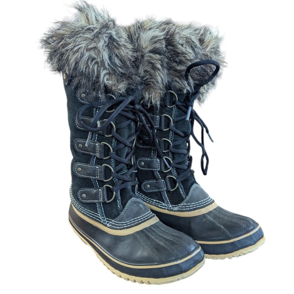 Sorel 💦Waterproof💦 & ♨️Insulated♨️ Joan of Arctic Winter Snow Boots Size 7 - Picture 3 of 14